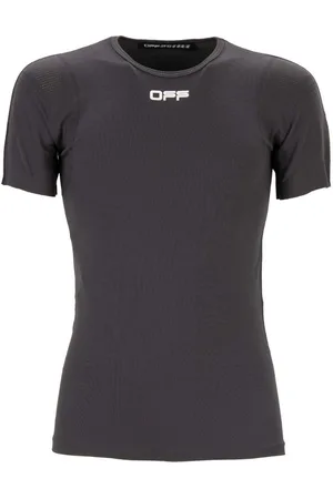 OFF-WHITE Mens Active Seamless Running Top Nylon - Size Small