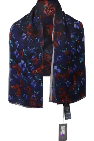 Alexander McQueen Womens Butterfly in Flight Scarf in Silk - One Size