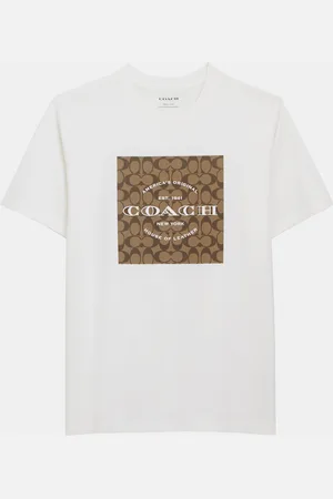 Coach Mens Signature Square Tshirt - - Size Medium