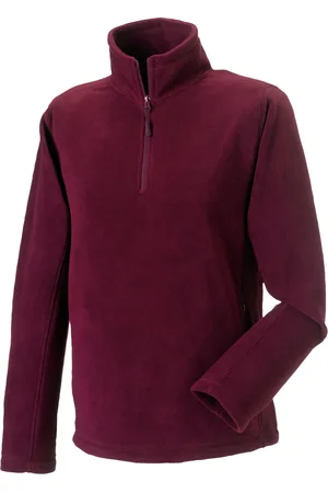 Russell Athletic Mens Quarter Zip Fleece Top - Size 2XL