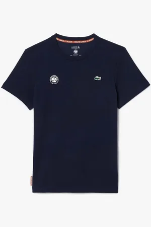 Lacoste Mens Sport Roland-Garros Edition Ultra Dry Tennis T-Shirt in Cotton - Size X-Small
