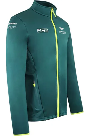 ASTON MARTIN F1 Official Team Womens Softshell Jacket - Size 8 UK
