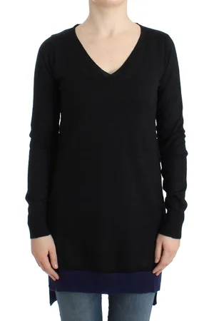 Costume National Womens Lightweight V-Neck Sweater - - Size Medium
