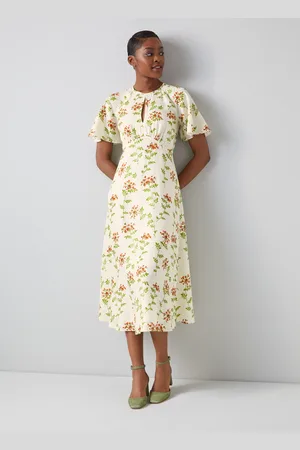 LK Bennett Womens Pascal Dresses, Multi - - Size 18 UK