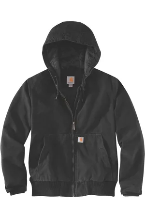 Carhartt Womens Washed Duck Hooded Active Work Jacket Coat - - Size X-Small