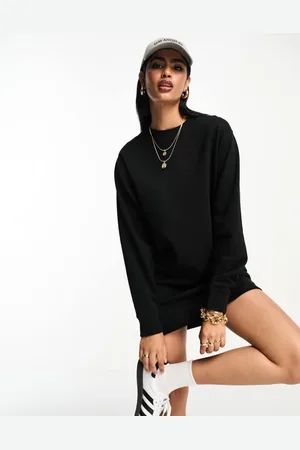 ASOS Womens oversized mini sweatshirt dress in - Size X-Small