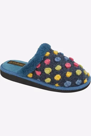 Sleepers Donna Mule Slippers Womens - Mixed Material - Size UK 5