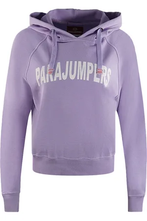 Parajumpers Womens Hoody Plain Crop Hoodie - Size Small