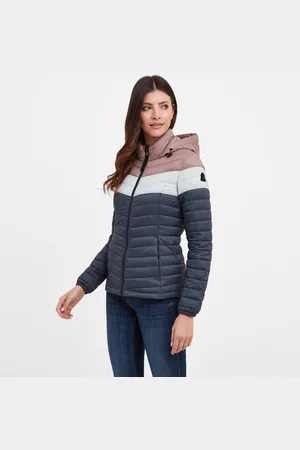 Tog 24 Garriston WoMens Padded Jacket Washed /Pink - Size 10 UK