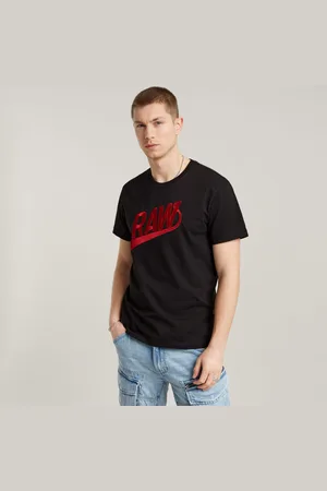 G-Star Mens G-Star RAW Embro RAW Graphic T-Shirt - Cotton - Size X-Small