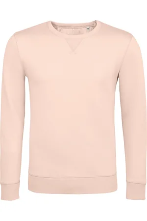 Sols Unisex Adults Sully Sweatshirt (Creamy Pink) - - Size Small