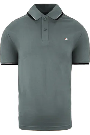 Champion Easy Fit Mens Blue Polo Shirt - Cotton - Size Small