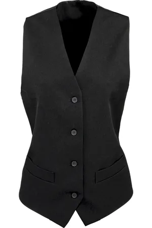 Premier Womens/Ladies Lined Waistcoat / Bar Wear / Catering - Size Small