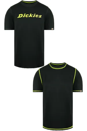 Dickies 2-Pack Mens BlackT-Shirt - Cotton - Size X-Large