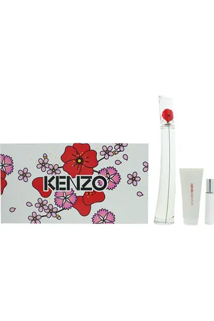 Kenzo Womens Flower Eau de Parfum 100ml + 10ml + Body Lotion 75ml Gift Set - One Size