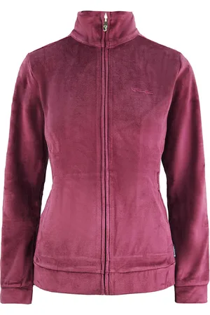 Champion Fleece Womens Track Jacket Cotton - Size X-Large