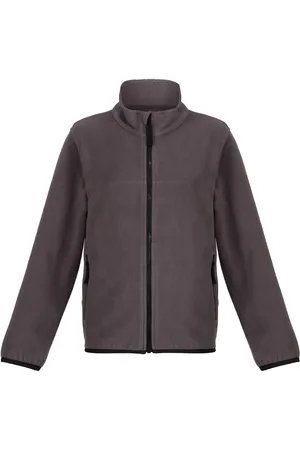 Regatta Childrens Unisex Childrens/Kids Microfleece Full Zip Fleece Jacket (Seal ) - Size 3-4Y