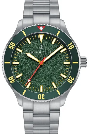 Nautis Mens Deacon Bracelet Watch - Stainless Steel - One Size