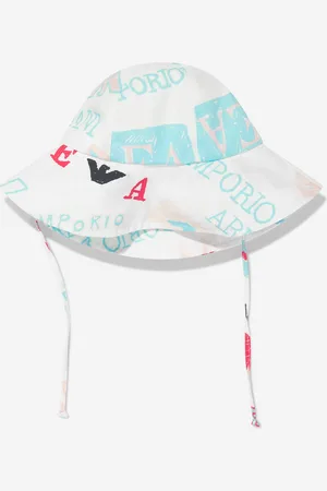 Emporio Armani Girls Logo Hat in - Size 12-16Y