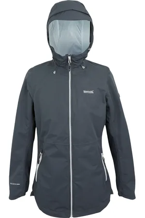 Regatta Womens/Ladies Hamara IV Waterproof Jacket (Seal Grey/Oyster Mushroom) - - Size 10 UK