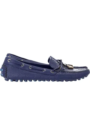 LOUIS VUITTON Pre-owned Womens Gloria Flat Loafers in Leather - Size EU 36