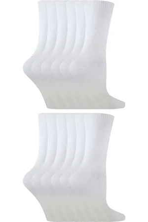 Sock Snob 12 Pair Multipack Kids Cotton Colourful Casual Socks