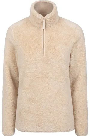Mountain Warehouse Womens/Ladies Teddy Fleece Quarter Zip Top - Size 16 UK