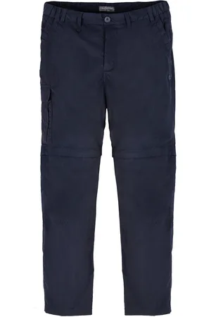 Craghoppers Mens Expert Kiwi Convertible Tailored Cargo Trousers (Dark ) - Size 42 Short
