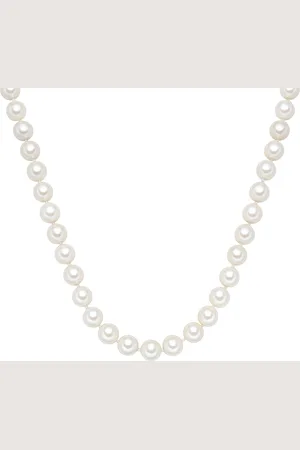 Rafaela Donata Womens Female Shell pearl(s) Necklace - Sterling Silver - Size 50 cm