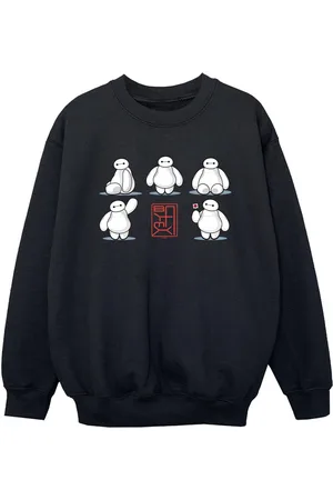 Disney Boys Big Hero 6 Baymax Many Poses Sweatshirt - Size 5-6Y