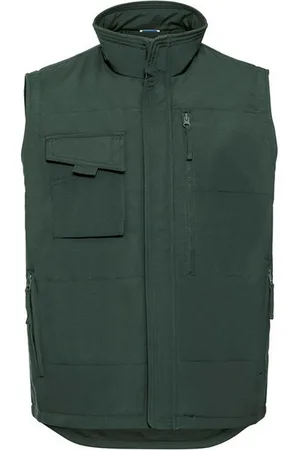 Russell Athletic Mens Heavy Duty Gilet (Bottle ) - Size 2XL