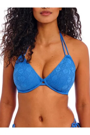 Freya Womens Nomad Nights Halterneck Bikini Top - Polyamide - Size 30FF