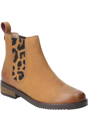 Hush Puppies Womens Stella Slip On Ankle Boot - Leather - Size UK 4