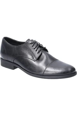 Hush Puppies Mens Ollie Cap Toe Lace Up Shoe - Leather - Size UK 8