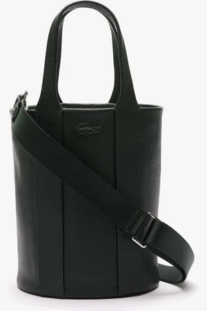 Lacoste Womens Accessories City Court Grain Leather Bucket Bag in - One Size