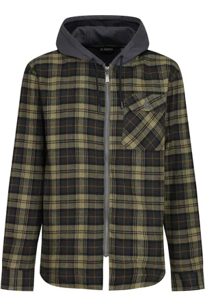 Regatta Mens Tactical Siege Checked Jacket (Dark ) - Size Large