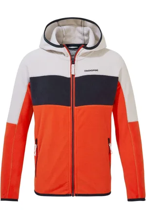 Craghoppers Childrens Unisex Boys Linden Hooded Micro Fleece Jacket - - Size 7-8Y