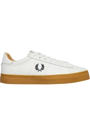Fred Perry Mens Spencer Vulc Leather B8350 303 Trainers - Size UK 3