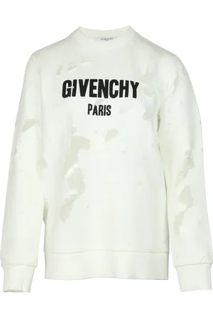Givenchy Pre-owned Womens Distressed Sweatshirt in Cotton - Size X-Small