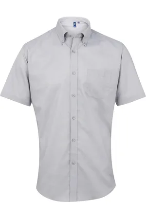 Premier Mens Signature Short-Sleeved Shirt - Size 14.5 inch