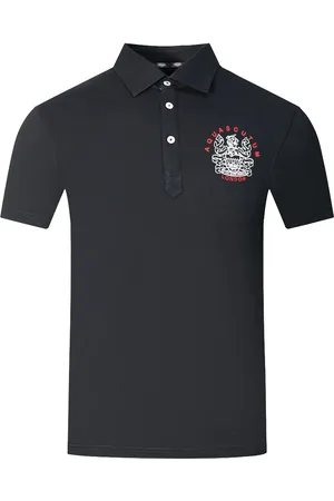 Aquascutum Mens Aldis London Logo Polo Shirt - Size X-Large