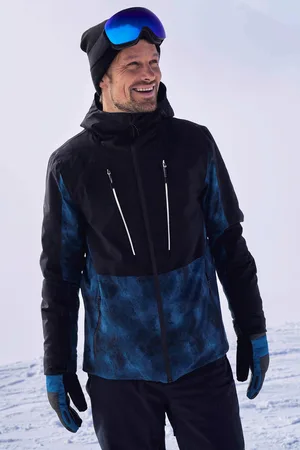 Mountain Warehouse Mens Infinite Extreme Waterproof Ski Jacket (Petrol) - - Size 2XS