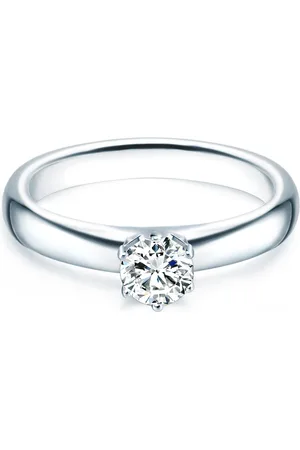 Tresor 1934 Womens Trilani Female Sterling Ring - Size H