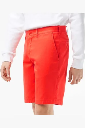 Lacoste Mens Slim Fit Stretch Cotton Bermuda Shorts in - Size 40 inch