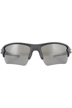 Oakley Sport Mens Steel Prizm Black Polarized Sunglasses - - One Size