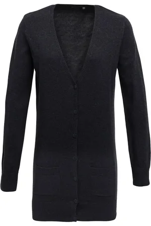 Premier Womens/Ladies Longline V Neck Cardigan - Size 10 UK