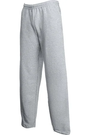 Fruit Of The Loom Mens Open Hem Jog Pants / Jogging Bottoms - Cotton - Size X-Large