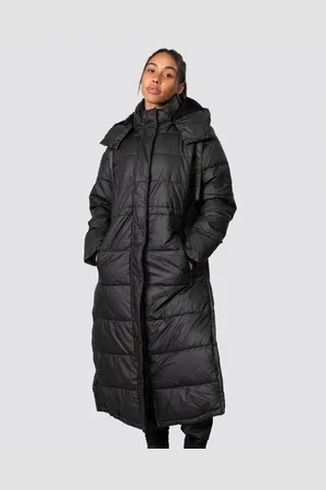 Hunter Womens Ladies Intrepid Long Puffer - , Size: Medium Rubber - Size Medium