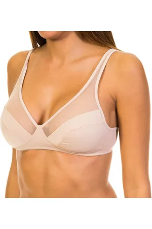Dim Womens Non-wired bra with elastic sides 04974 woman - Polyamide - Size 34C