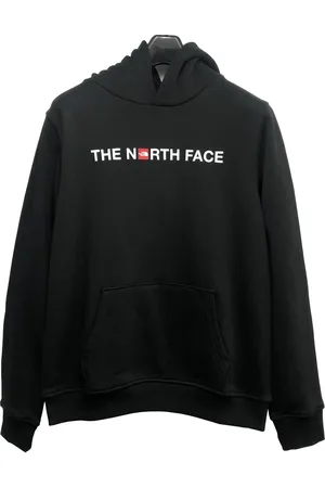 The North Face Childrens Unisex Kids Graphic Print Hoodie Cotton - Size Small